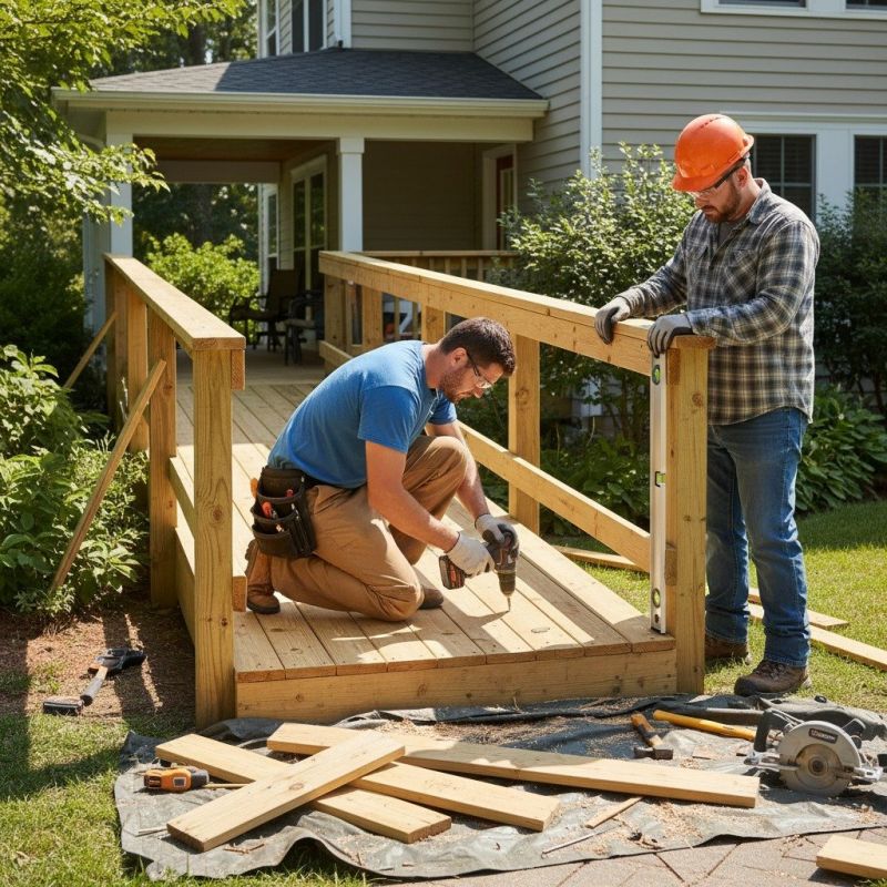 Handicap Ramp Repair in Wilmington, NC